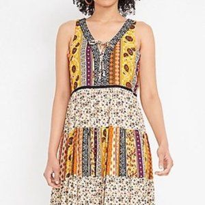 Maurices - Floral Tier Babydoll Mini Dress | XL